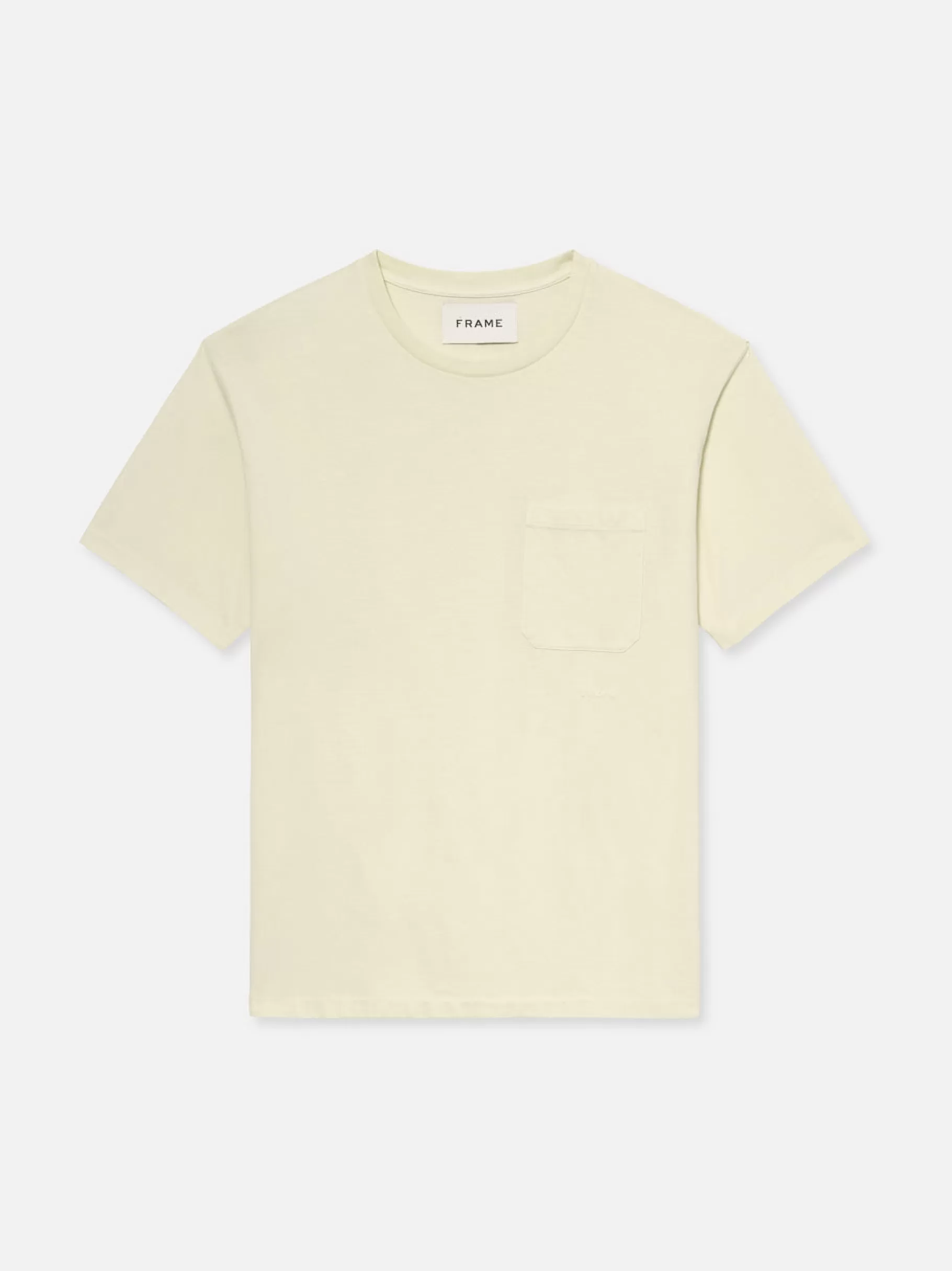 Tees & Polos*FRAME Vintage Tee in White Sand Whitesand