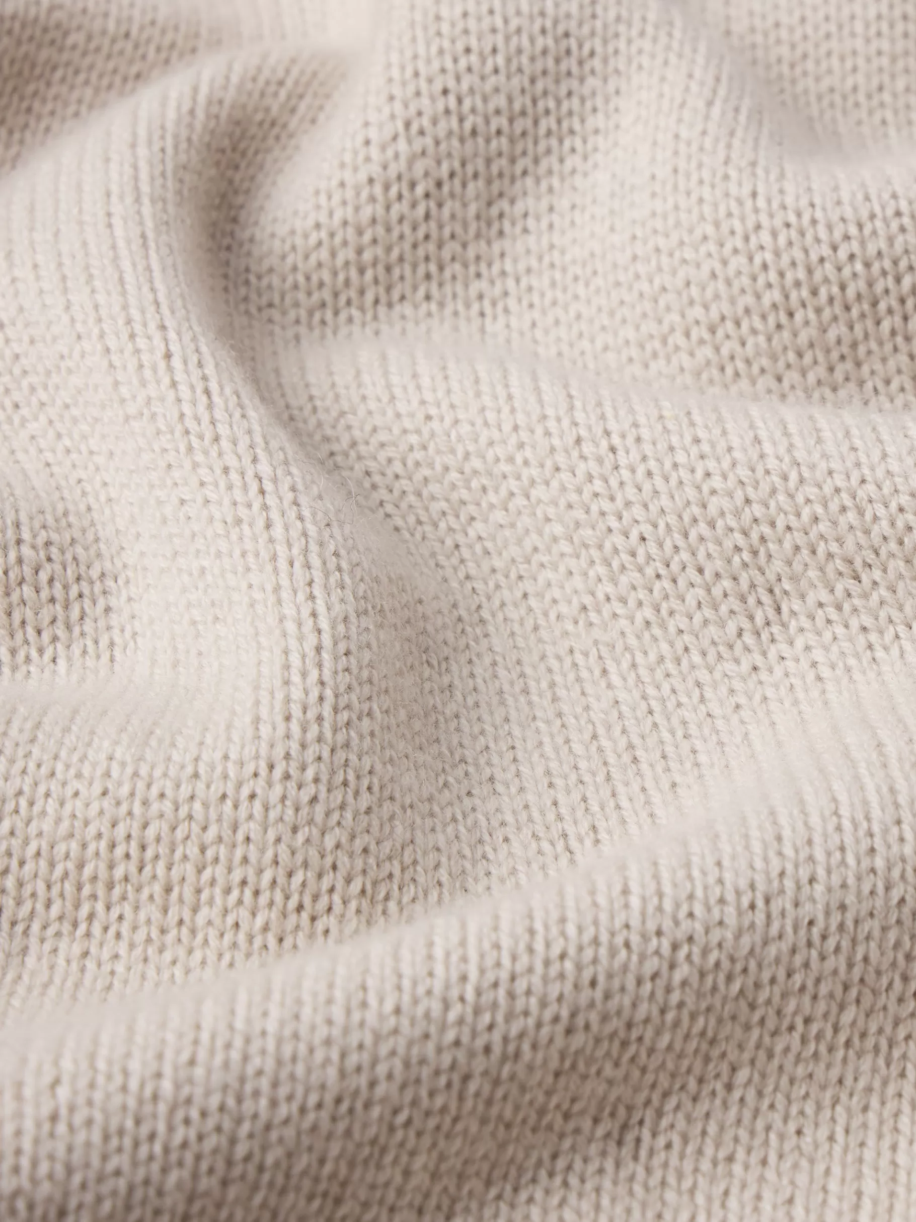 Sweaters & Hoodies*FRAME Woolen Cashmere Blend Sweater in Grey Beige Greybeige